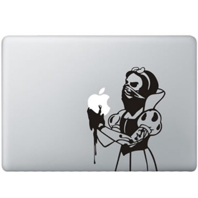 Sneeuwwitje Zombie MacBook Sticker